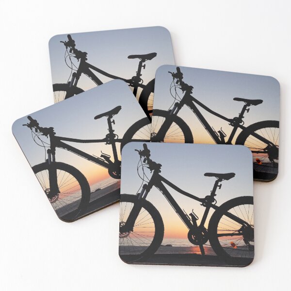 Item preview, Bicycle Silhouette at Sunset designed and sold by Kainicram.