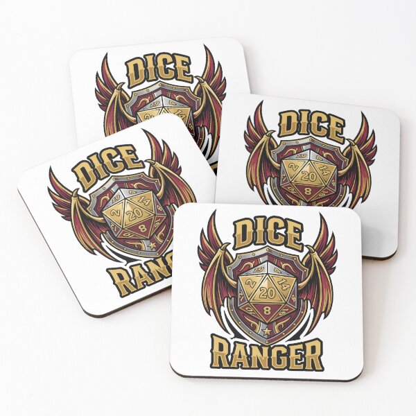 Item preview, Retro Dice Ranger d20 Fantasy Class Logo Gift designed and sold by EKHOAISTORE.