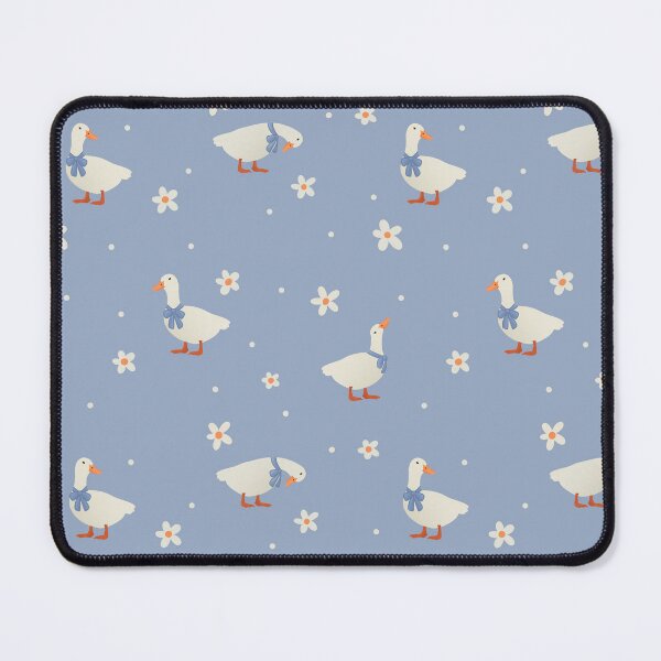 Item preview, Soft Blue Goose Daisy Pattern designed and sold by MoonwillowArt.