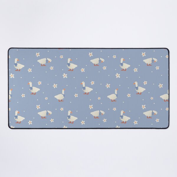 Item preview, Soft Blue Goose Daisy Pattern designed and sold by MoonwillowArt.