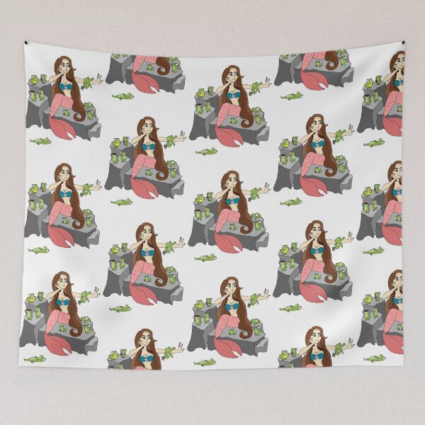 Item preview, Pond Mermaid designed and sold by Lextraordinary  Designs.