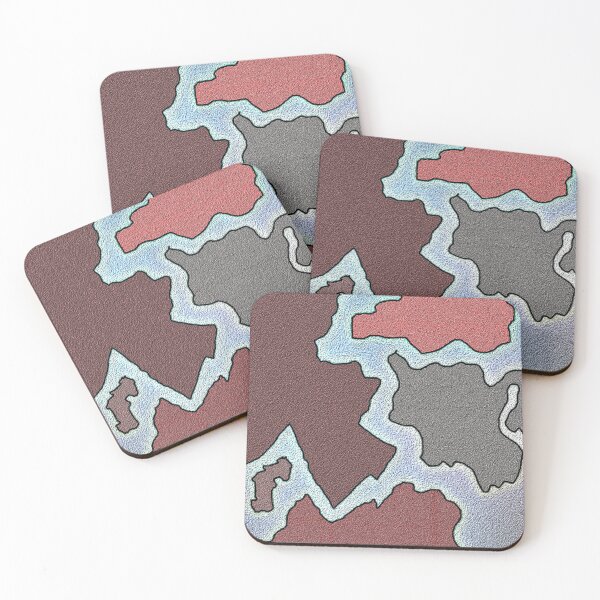 Item preview, Abstract Map of Geometric Textures designed and sold by Biliastro.