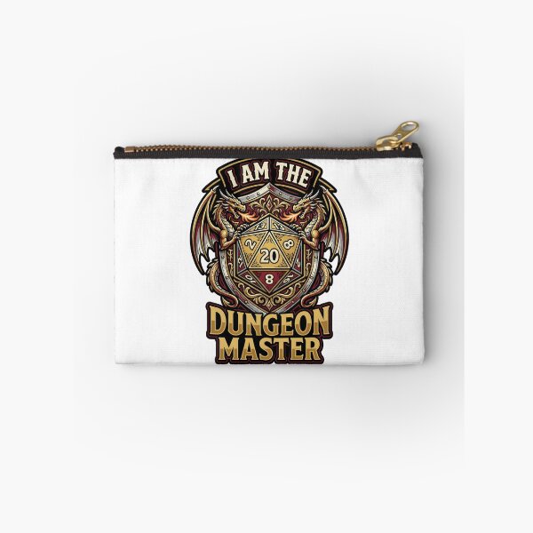 Artikelvorschau, Ich bin der Dungeon Master – Bold Fantasy Shield Logo entworfen und verkauft von EKHOAISTORE.