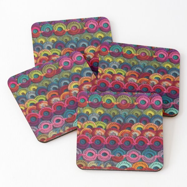 Item preview, Vibrant Rainbow Crochet Shell Pattern designed and sold by pinkal.