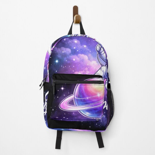 Item preview, Escape Reality Astronaut Galaxy Sticker | Dreamy Space Aesthetic Design designed and sold by ZenGrowth4.