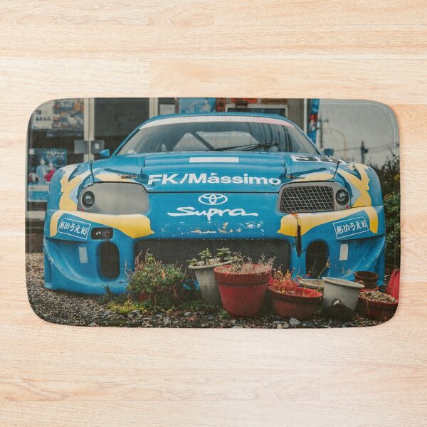 Item preview, Abandoned Toyota Supra GT500 – JDM Racing Urban Decay Poster designed and sold by Road To Track.