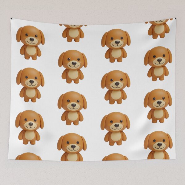 Item preview, Cute Doggy Kawaii T-Shirt designed and sold by MerchlyMike.
