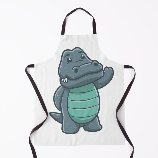 Item preview, Cute Crocodile Waves His Paw T-Shirt designed and sold by MerchlyMike.