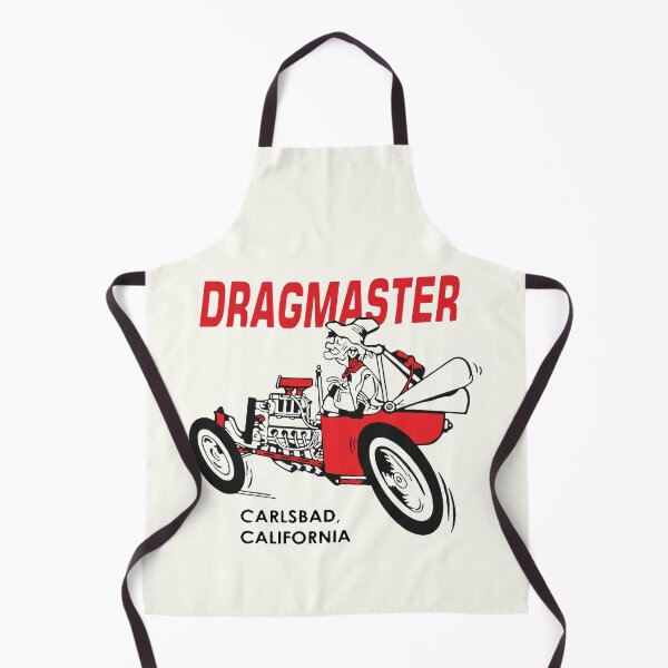 Item preview, 1960s Dragmaster Speed Shop, Carlsbad, California - vintage drag racing designed and sold by retropetrol.
