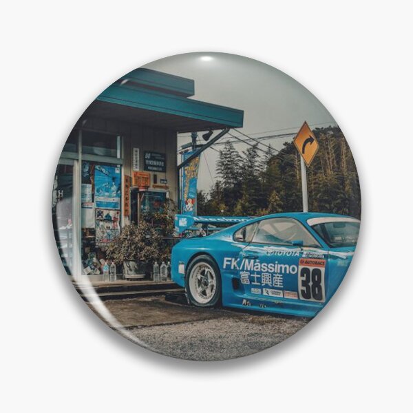 Item preview, Abandoned Toyota Supra GT500 – JDM Racing Urban Decay Poster designed and sold by Road To Track.