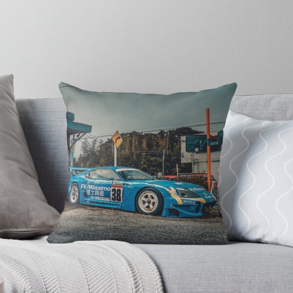 Item preview, Abandoned Toyota Supra GT500 – JDM Racing Urban Decay Poster designed and sold by Road To Track.