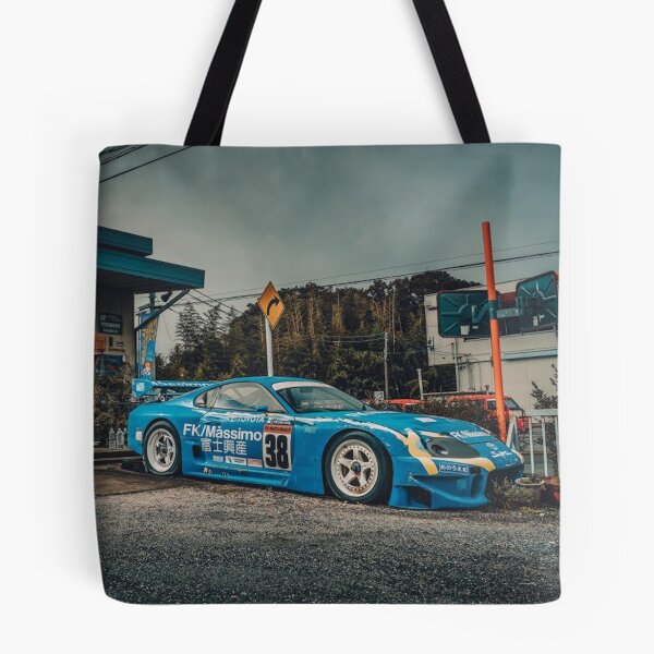 Item preview, Abandoned Toyota Supra GT500 – JDM Racing Urban Decay Poster designed and sold by Road To Track.