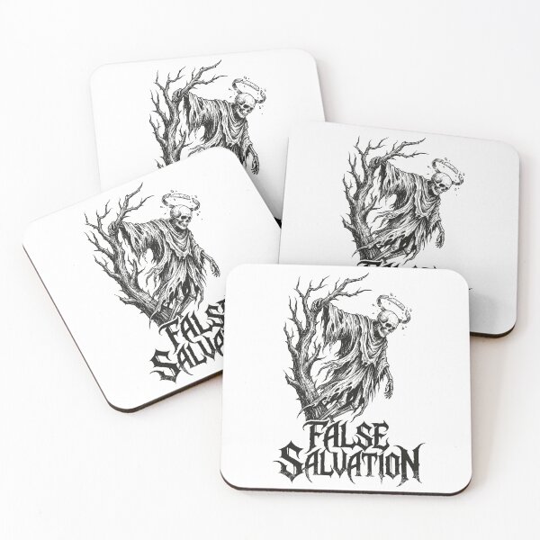 Item preview, False Salvation - Dark Fantasy Grim Reaper Illustration designed and sold by LockjowArt.