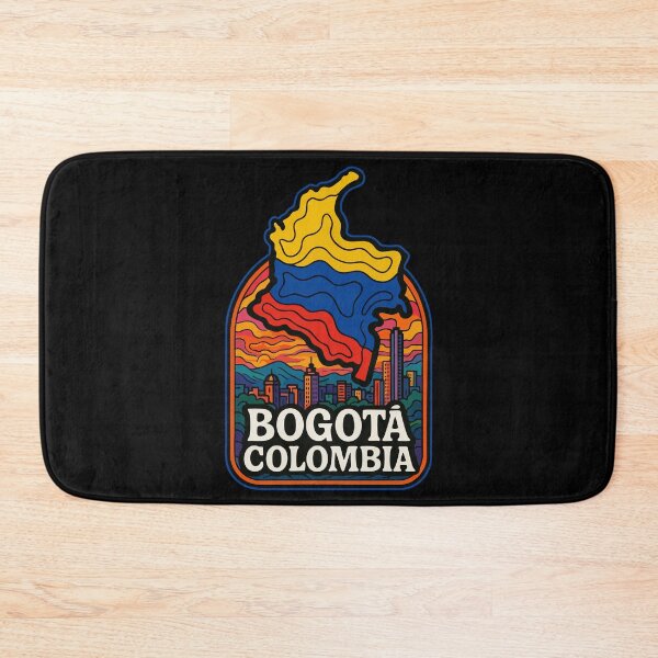 Item preview, Bogotá Colombia Flag Trippy Art designed and sold by TomFrontierArt.