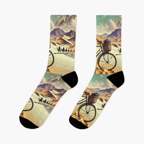 Item preview, Cycling Through the Desert designed and sold by M-Y-A-R-T-.