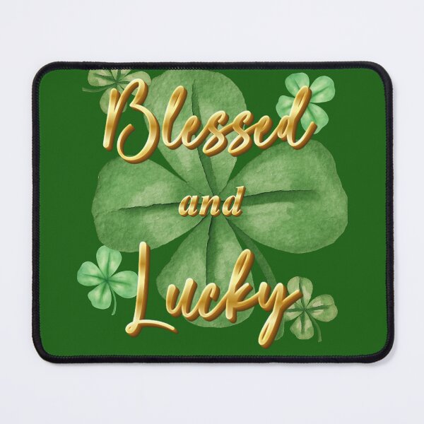 Item preview, Blessed and Lucky | St Patrick's Day designed and sold by bookstackdream.
