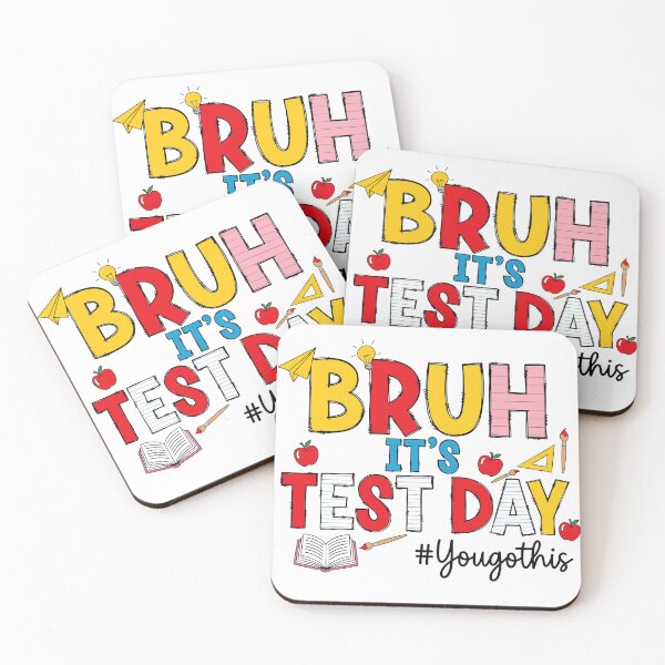 Item preview, Test Day Bruh Student School Humor designed and sold by KroghDs.