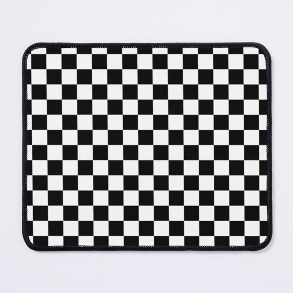 Item preview, Black and white checker pattern designed and sold by Lowfidesigns.