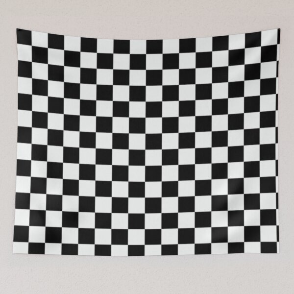 Item preview, Black and white checker pattern designed and sold by Lowfidesigns.