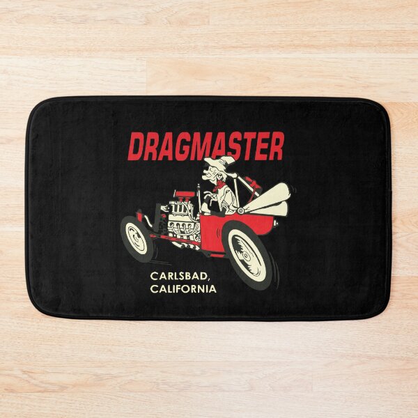 Item preview, 1960s Dragmaster Speed Shop, Carlsbad, California - vintage drag racing designed and sold by retropetrol.