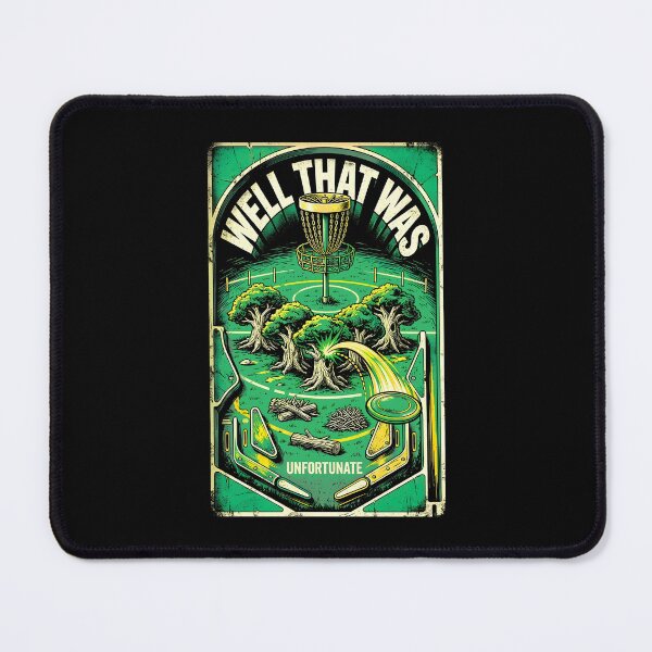 Item preview, Disc Golf Player Unfortunate Tree Kick Vintage Pinball designed and sold by GrandeDuc.