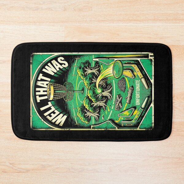 Item preview, Disc Golf Player Unfortunate Tree Kick Vintage Pinball designed and sold by GrandeDuc.