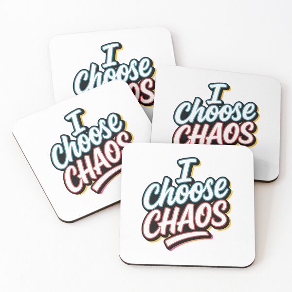 Item preview, I Choose Chaos Bold Graffiti designed and sold by TshirtsOnline-.