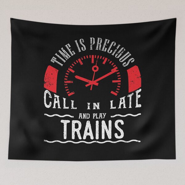 Item preview, Play Trains Model Train Unique Shirt Gift Call In Late designed and sold by shoppzee.