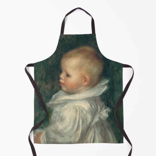 Item preview, Portrait of Claude Renoir by Pierre-Auguste Renoir: Tender Impressionist Nursery Art designed and sold by artofuniverse.