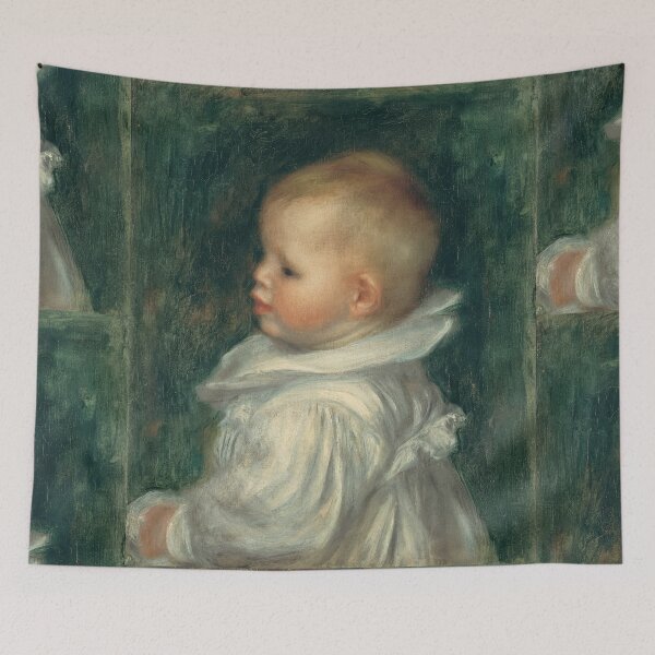 Item preview, Portrait of Claude Renoir by Pierre-Auguste Renoir: Tender Impressionist Nursery Art designed and sold by artofuniverse.