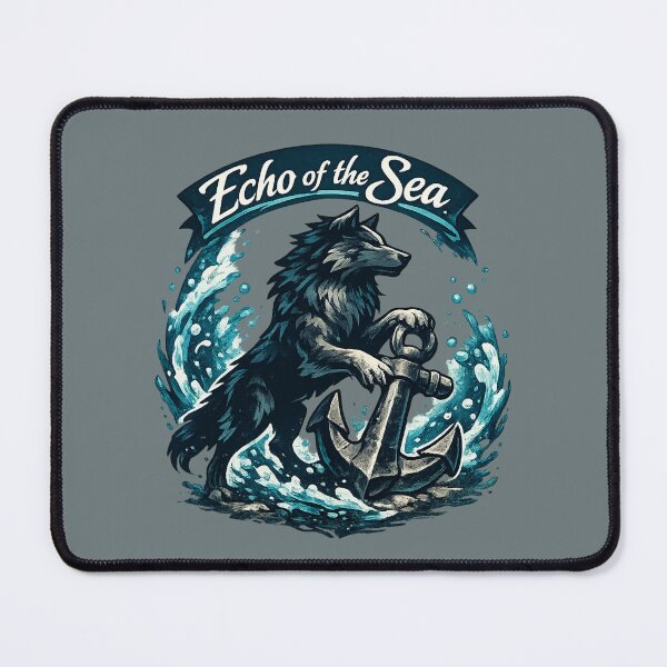 Item preview, Sea Wolf – Echo of the Sea Emblem designed and sold by SilentPowerArt.