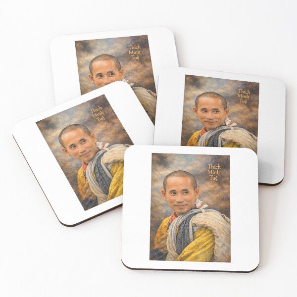 Item preview, Buddhist Monk Thích Minh Tuệ designed and sold by EnlightenLotus.