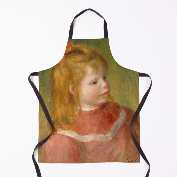 Item preview, Portrait of Jean by Pierre-Auguste Renoir: Warm Impressionist Child Portrait designed and sold by artofuniverse.