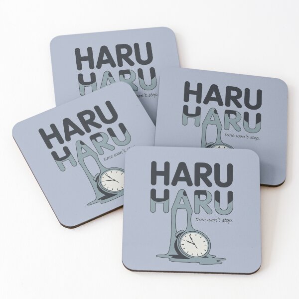 Item preview, Haru Haru Melting Time Sad Aesthetic Typography designed and sold by Meivelle.