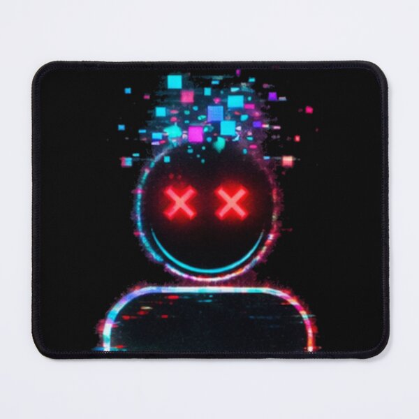 Item preview, Error Human Feelings Not Found – Glitch Cyberpunk Tech Design designed and sold by MariDonna.