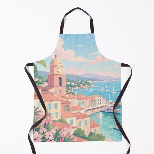Item preview, Saint Tropez France Travel Poster designed and sold by MatthewHeights.