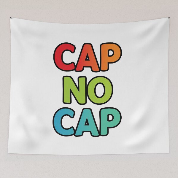 Item preview, Cap No Cap Meme designed and sold by TernEdge.