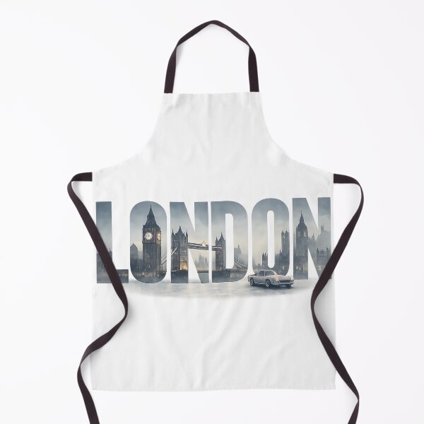 Item preview, London Skyline Fog Typography City Design designed and sold by MIArt Studio.