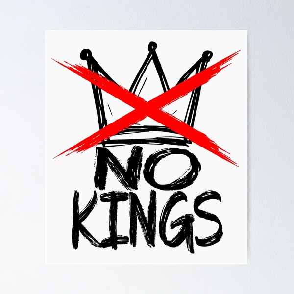 Item preview, NO KINGS designed and sold by Paparaw.
