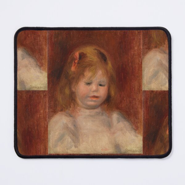 Item preview, Portrait of Jean Renoir by Pierre-Auguste Renoir: Tender Impressionist Child Portrait designed and sold by artofuniverse.