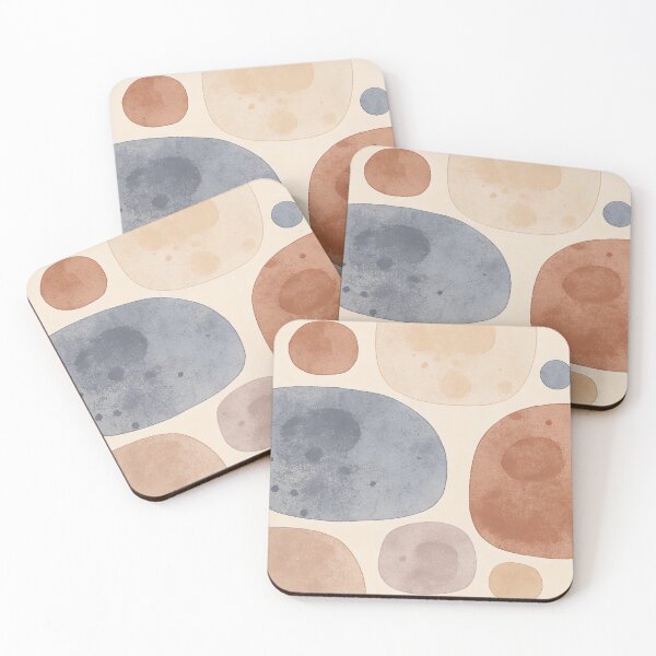 Item preview, Predatory mood: Contemporary abstraction "Stone circles". designed and sold by  BoomPoster.