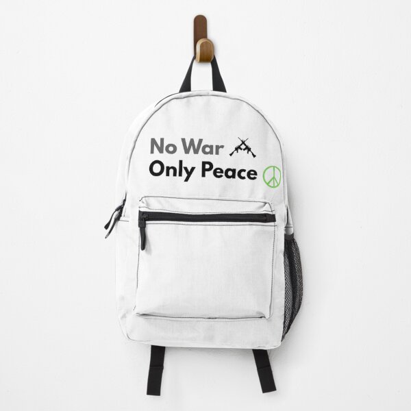 Item preview, No War Only Peace Quote | Anti War Peace Symbol Minimalist Design designed and sold by TorqueThread.