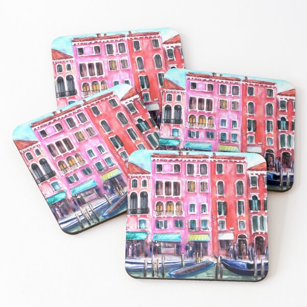 Item preview, Boceto de Venecia en acuarela designed and sold by bokasin.