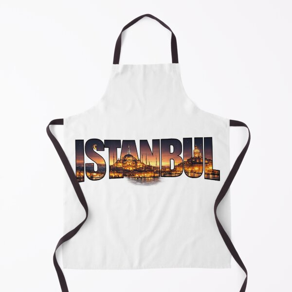 Item preview, Istanbul Skyline Night Typography City Design designed and sold by MIArt Studio.