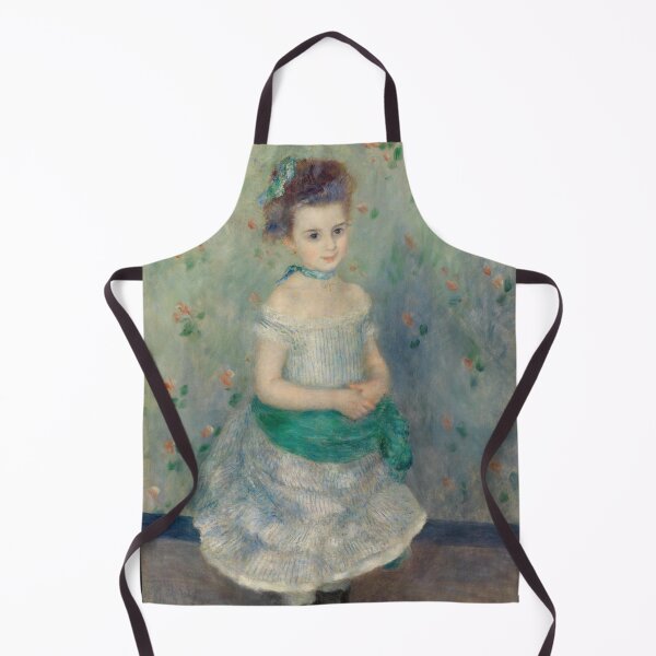 Item preview, Portrait of Jeanne Durand Ruel by Pierre-Auguste Renoir: Impressionist Child Portrait designed and sold by artofuniverse.