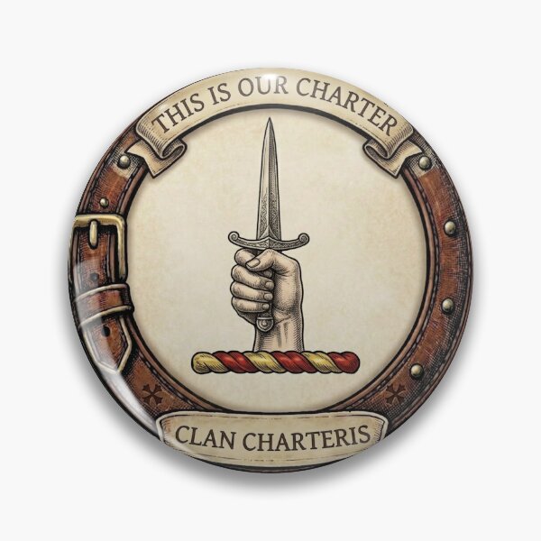 Item preview, Clan Charteris Crest designed and sold by BagTown Clans.
