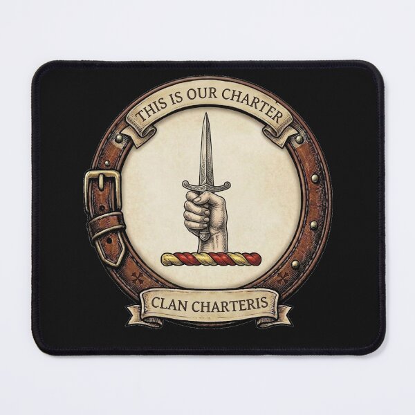 Item preview, Clan Charteris Crest designed and sold by BagTown Clans.