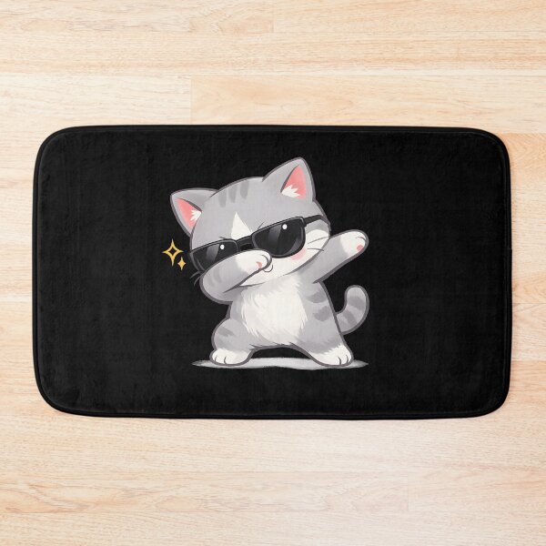 Item preview, Funny Kawaii Cat Doing the Dab designed and sold by Hue & hustle .