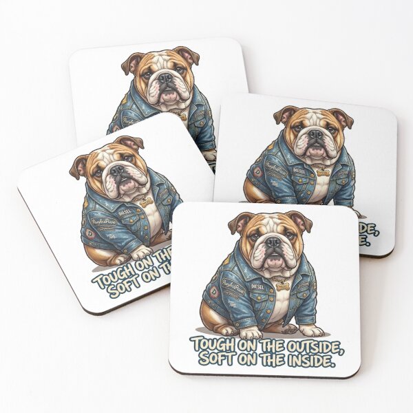 Item preview, The Diesel Bulldog designed and sold by Paws And Pause.