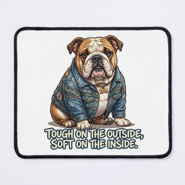 Item preview, The Diesel Bulldog designed and sold by Paws And Pause.